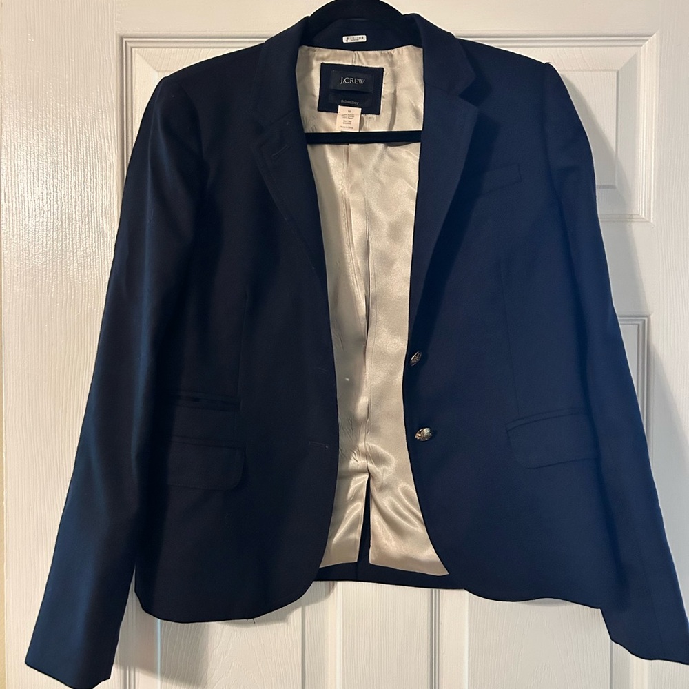 J. Crew Schoolboy Blazer in Classic Black